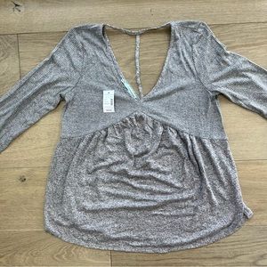 Maurices Heather Gray Top